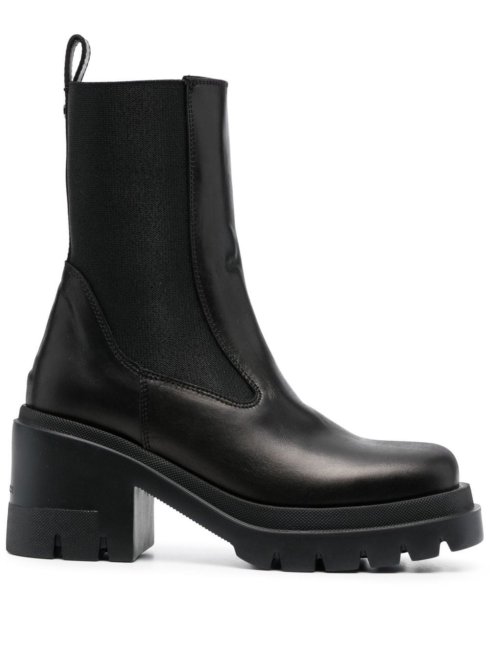 Woolrich square-toe ankle boots - Black von Woolrich