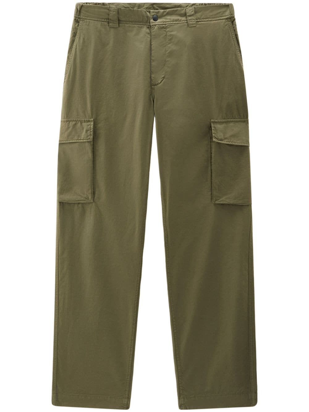 Woolrich straight-leg cargo trousers - Green von Woolrich