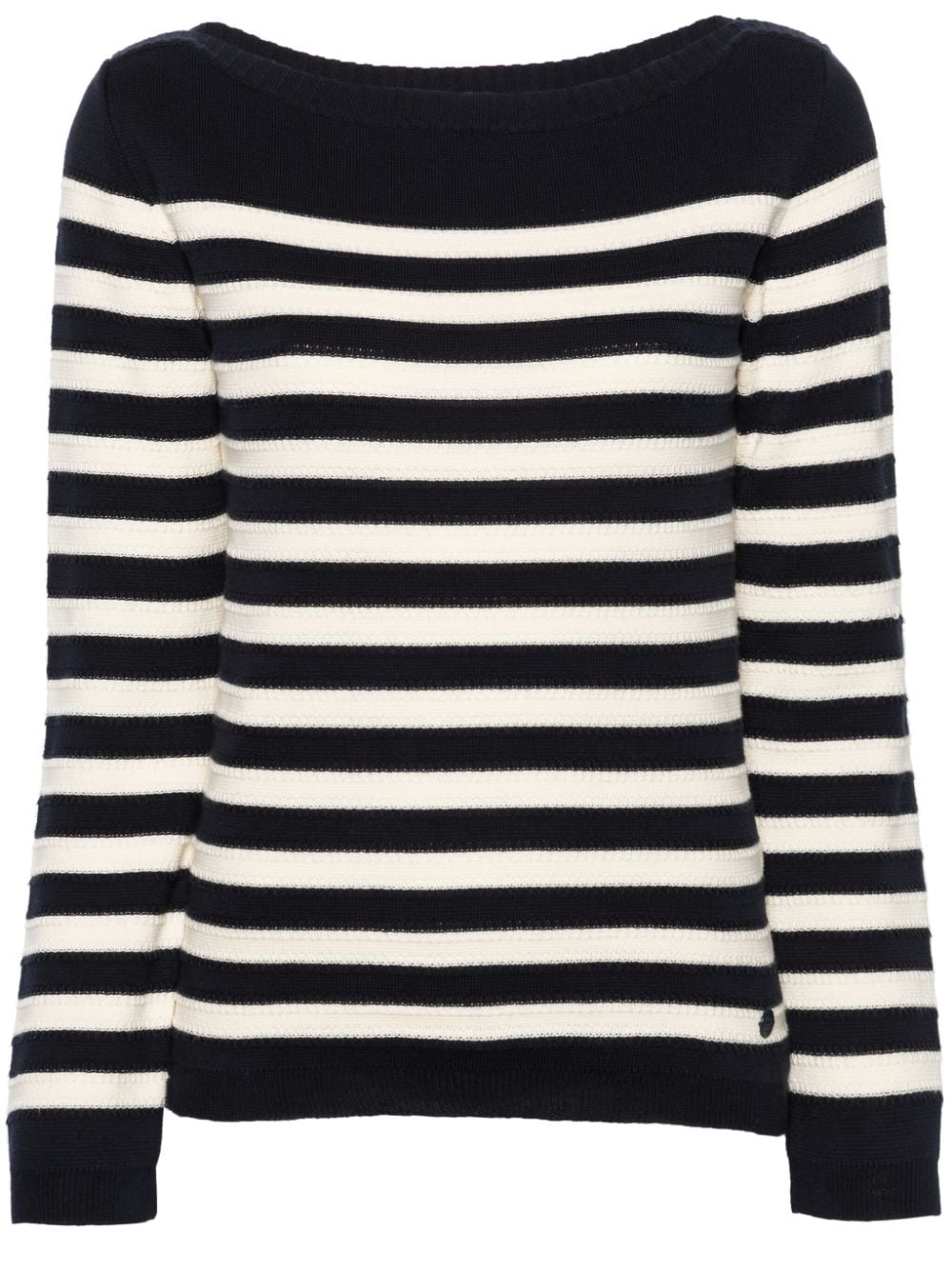 Woolrich striped cotton jumper - Blue von Woolrich