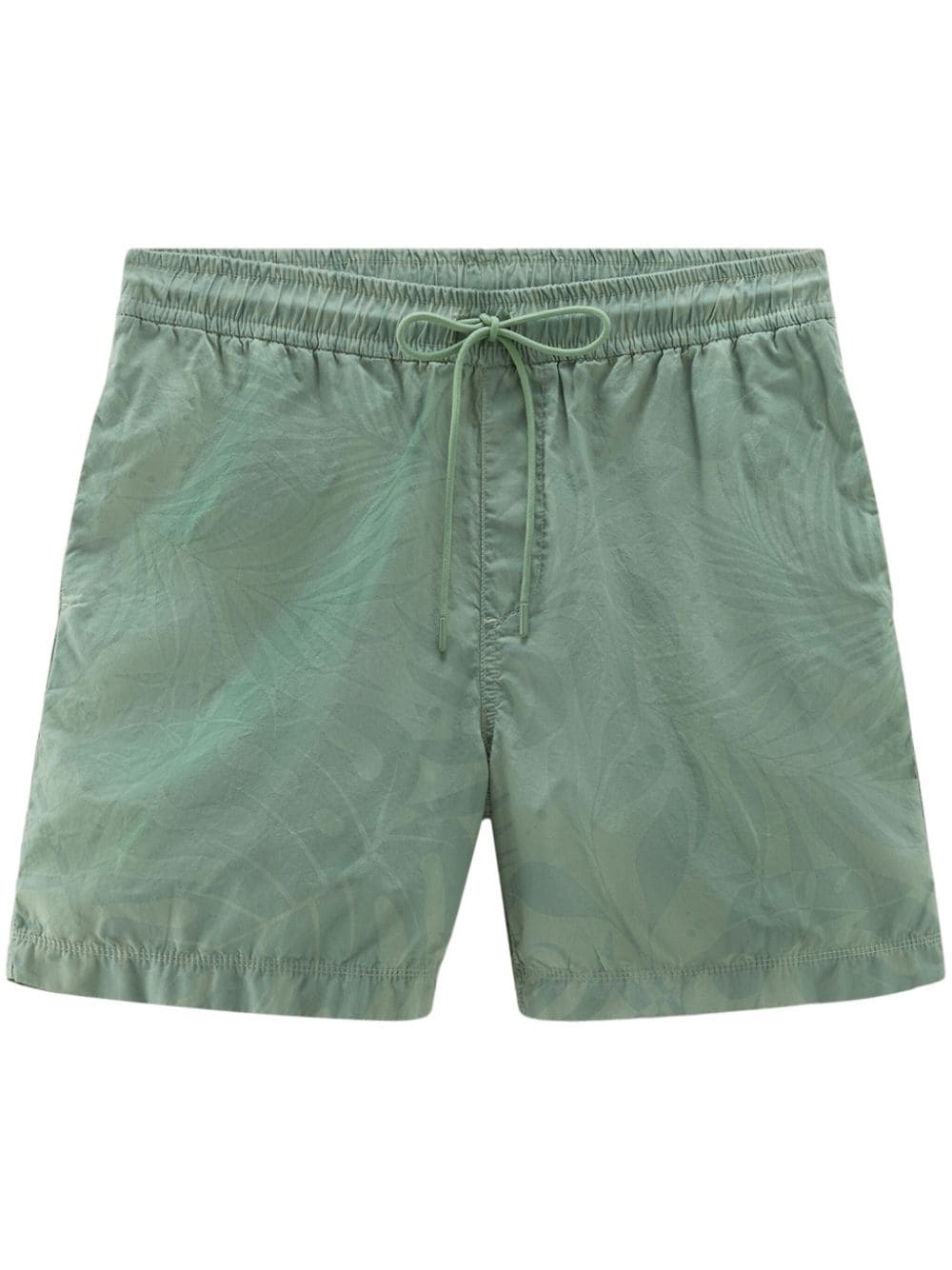 Woolrich tropical-print drawstring shorts - Green von Woolrich