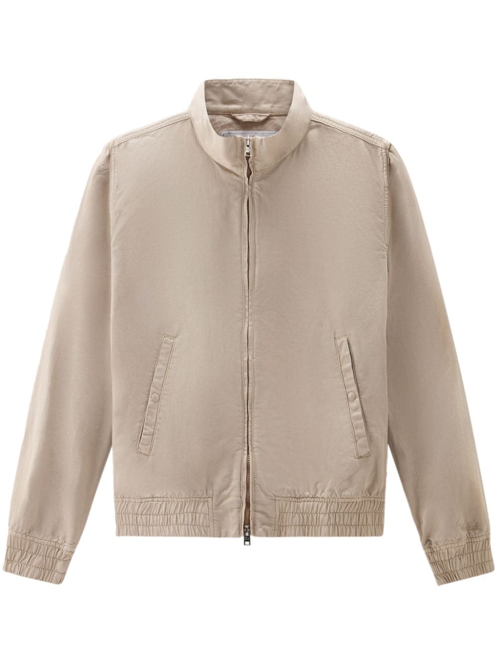 Woolrich zip-up bomber jacket - Neutrals von Woolrich