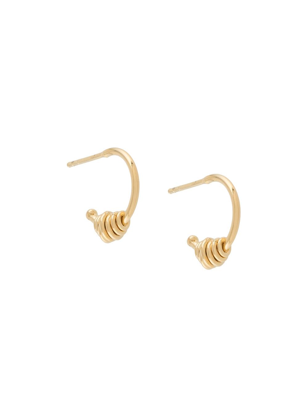 Wouters & Hendrix Midnight Children hoop earrings - Gold von Wouters & Hendrix