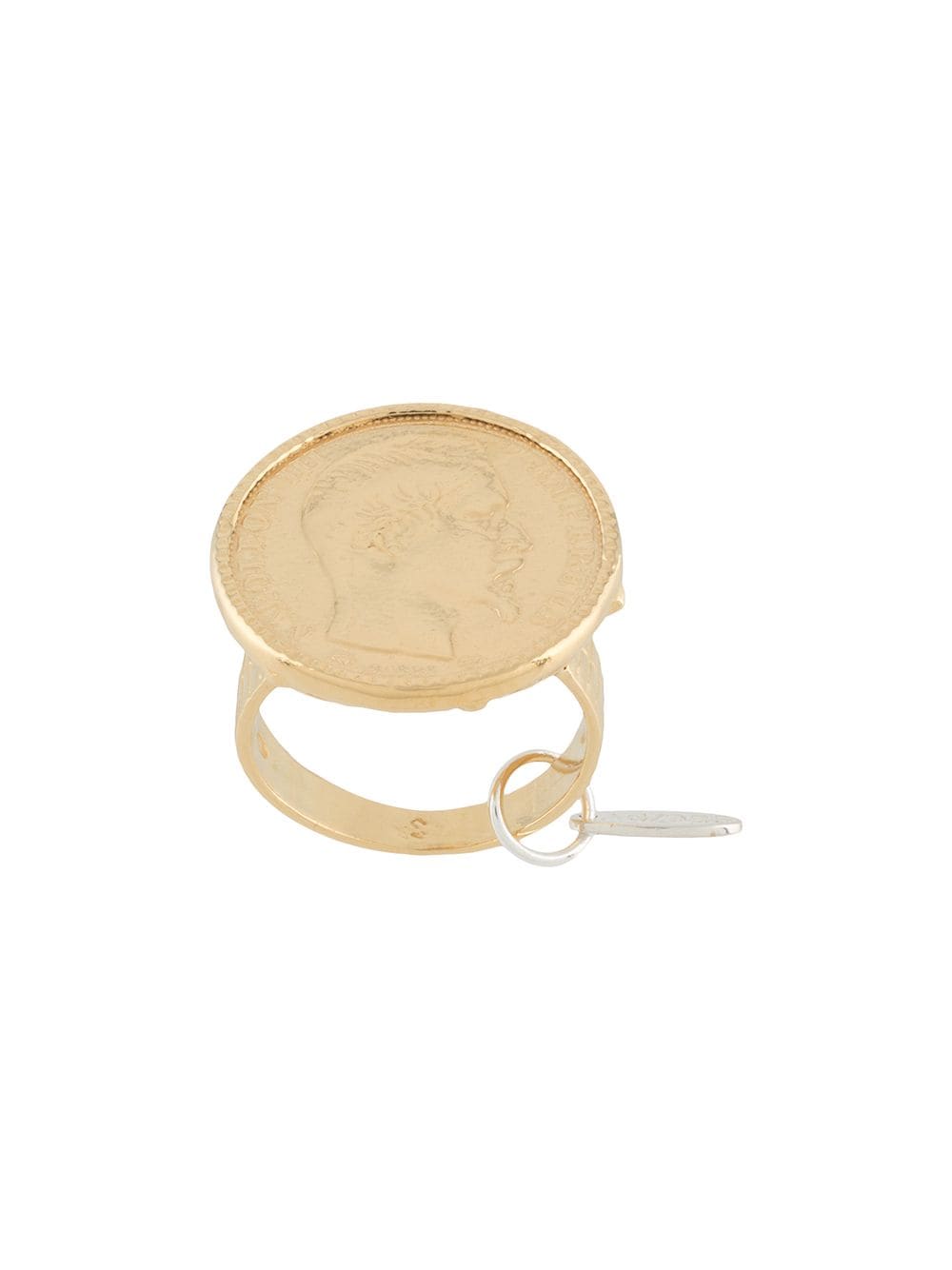 Wouters & Hendrix Sins And Senses coin-detail ring - Gold von Wouters & Hendrix