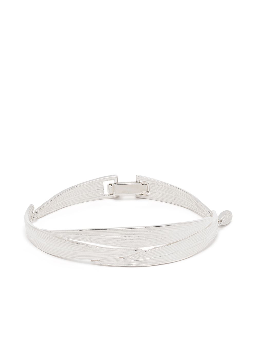 Wouters & Hendrix Voyages Naturalistes bamboo leaf bracelet - Silver von Wouters & Hendrix