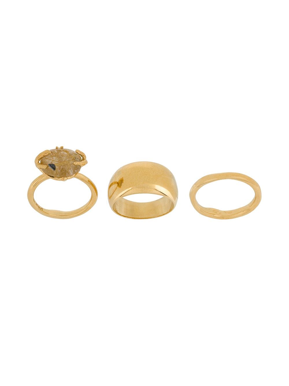 Wouters & Hendrix set of three rings - Gold von Wouters & Hendrix