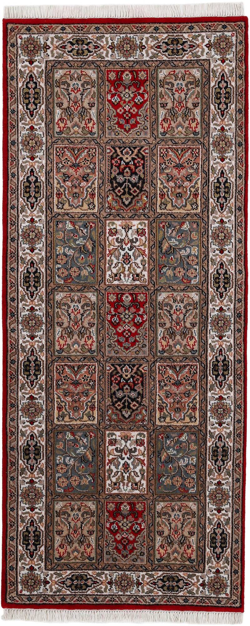 Woven Arts Läufer »Orientteppich Bakhtiar«, rechteckig, 15 mm Höhe, handgeknüpft, Wohnzimmer, reine Wolle von Woven Arts