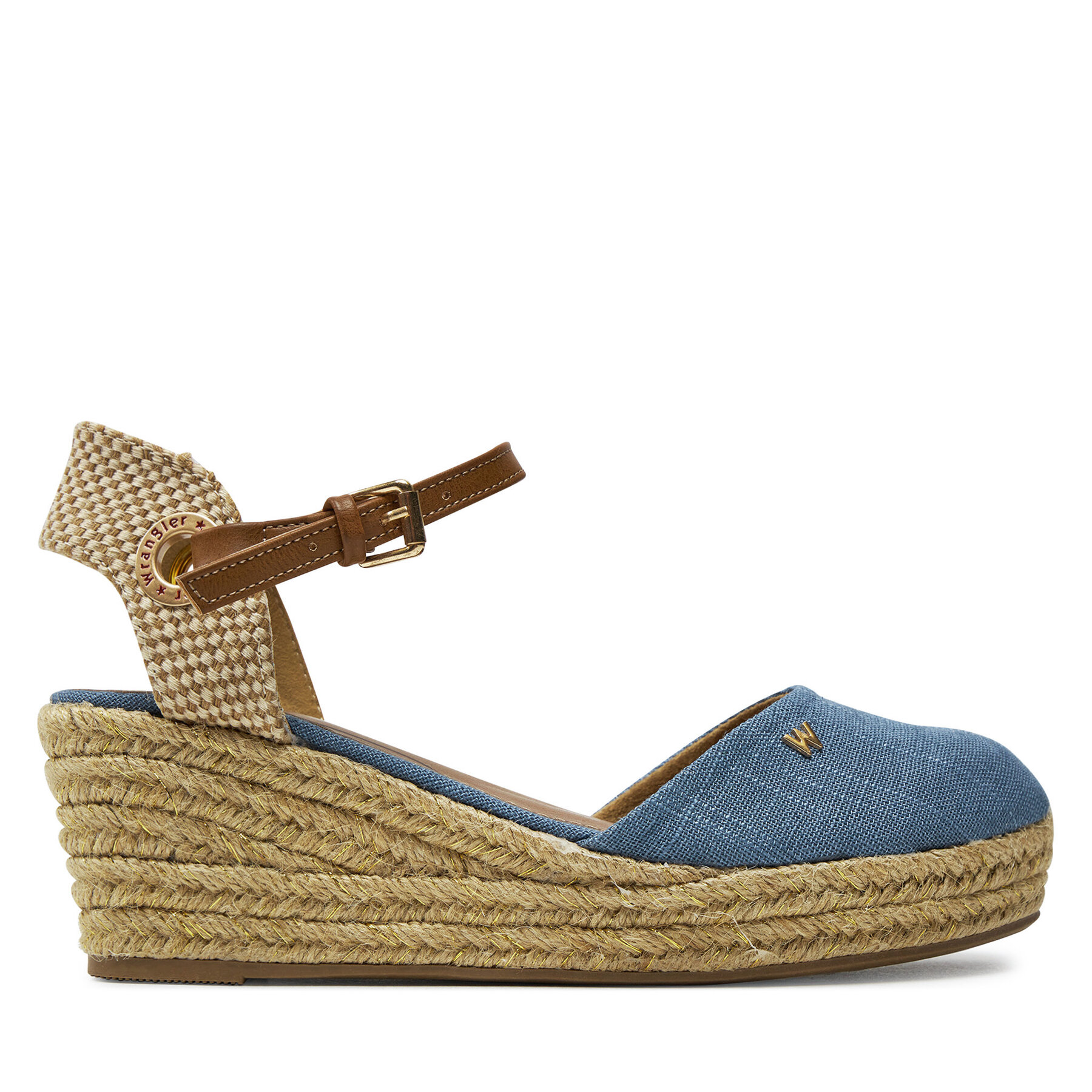 Espadrilles Wrangler Bela Women Semi Wedge 20241055 Blau von Wrangler