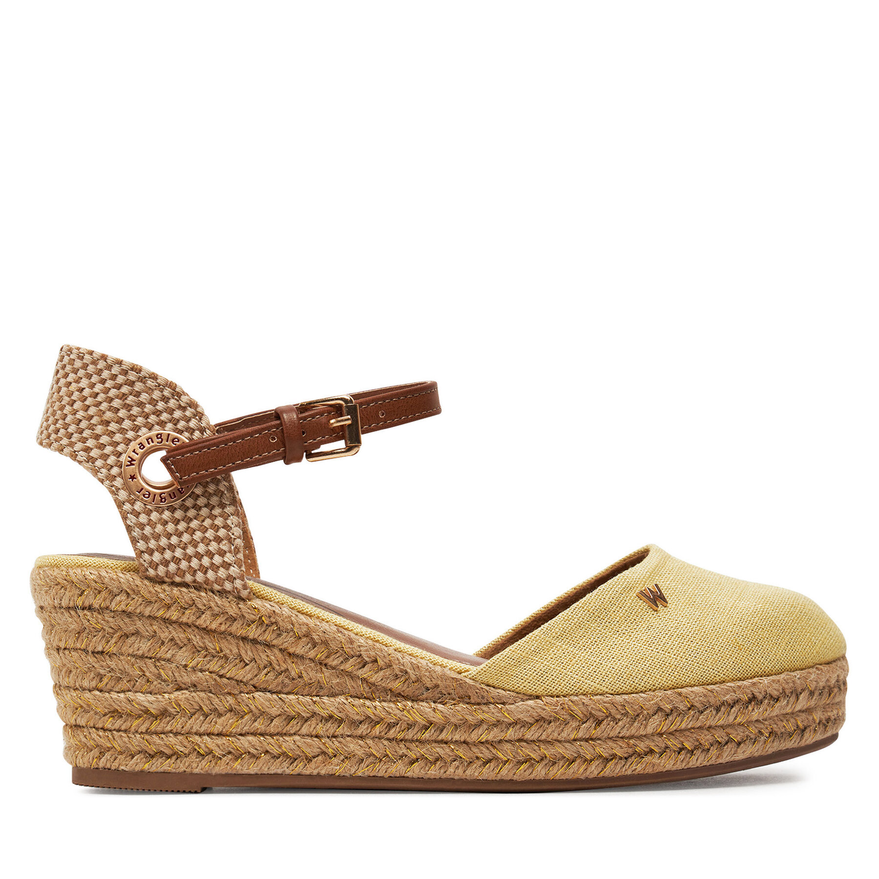 Espadrilles Wrangler Bela Women Semi Wedge 20241055.85A Golden Fleece 85A von Wrangler