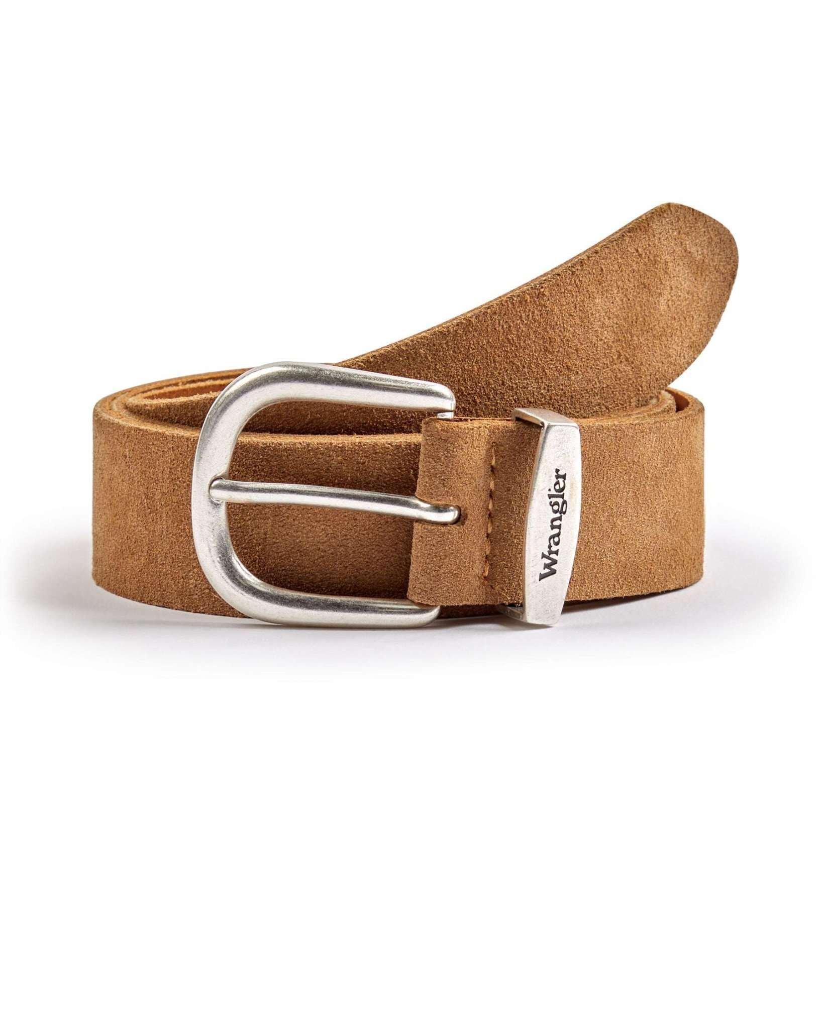 Gürtel Easy Belt Damen Braun 85 von Wrangler