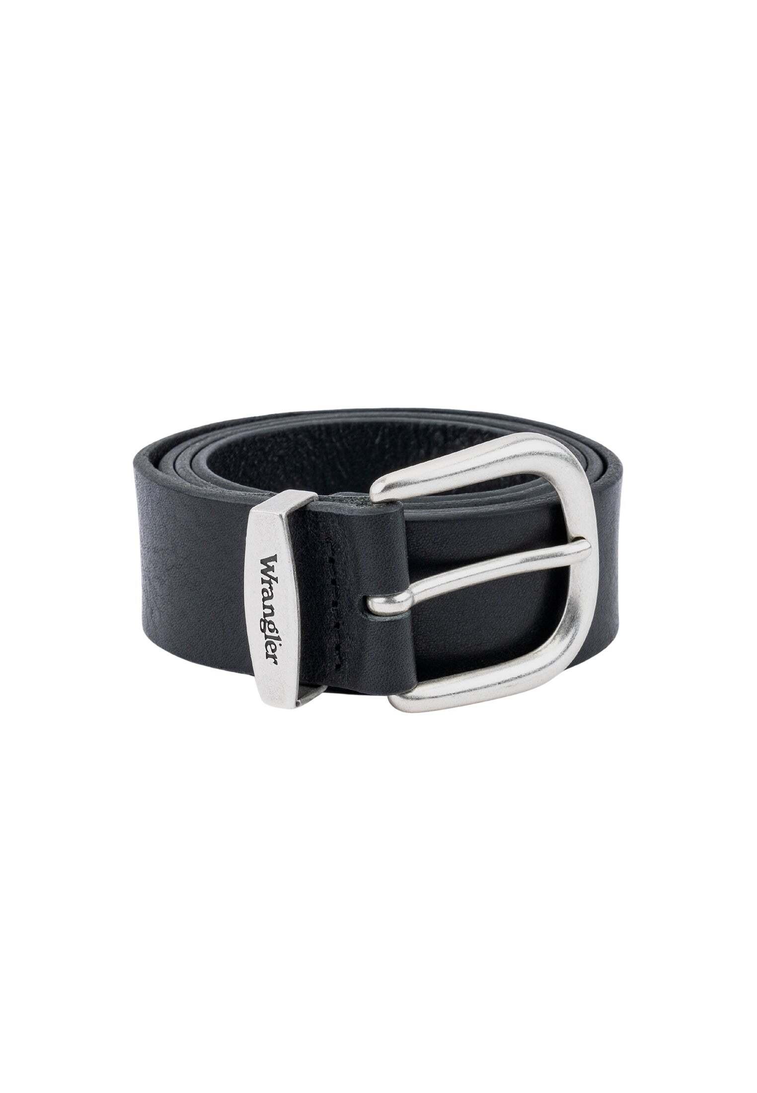 Gürtel Easy Belt Herren Schwarz 100 von Wrangler