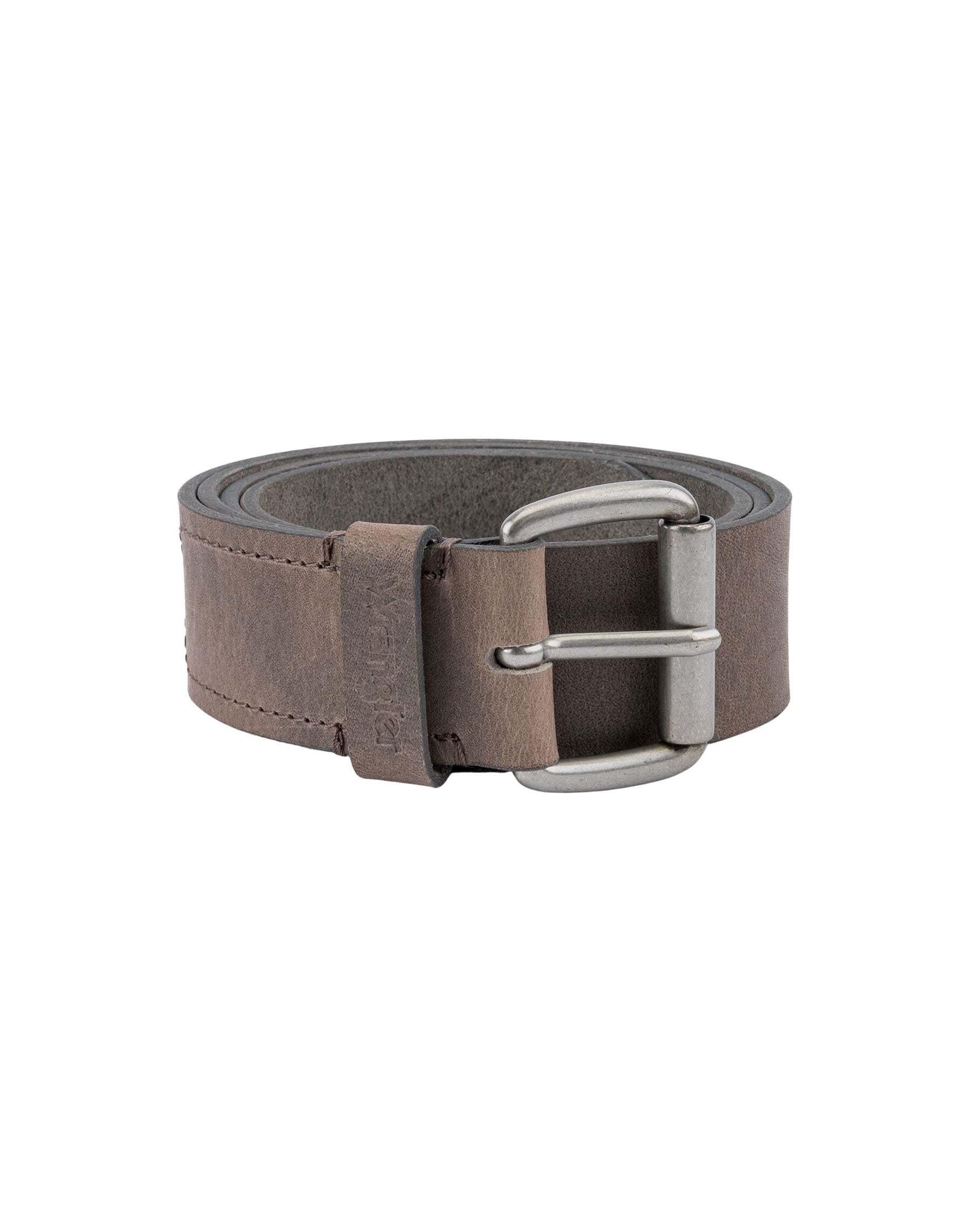 Gürtel Roller Buckle Belt Herren Braun 90 von Wrangler