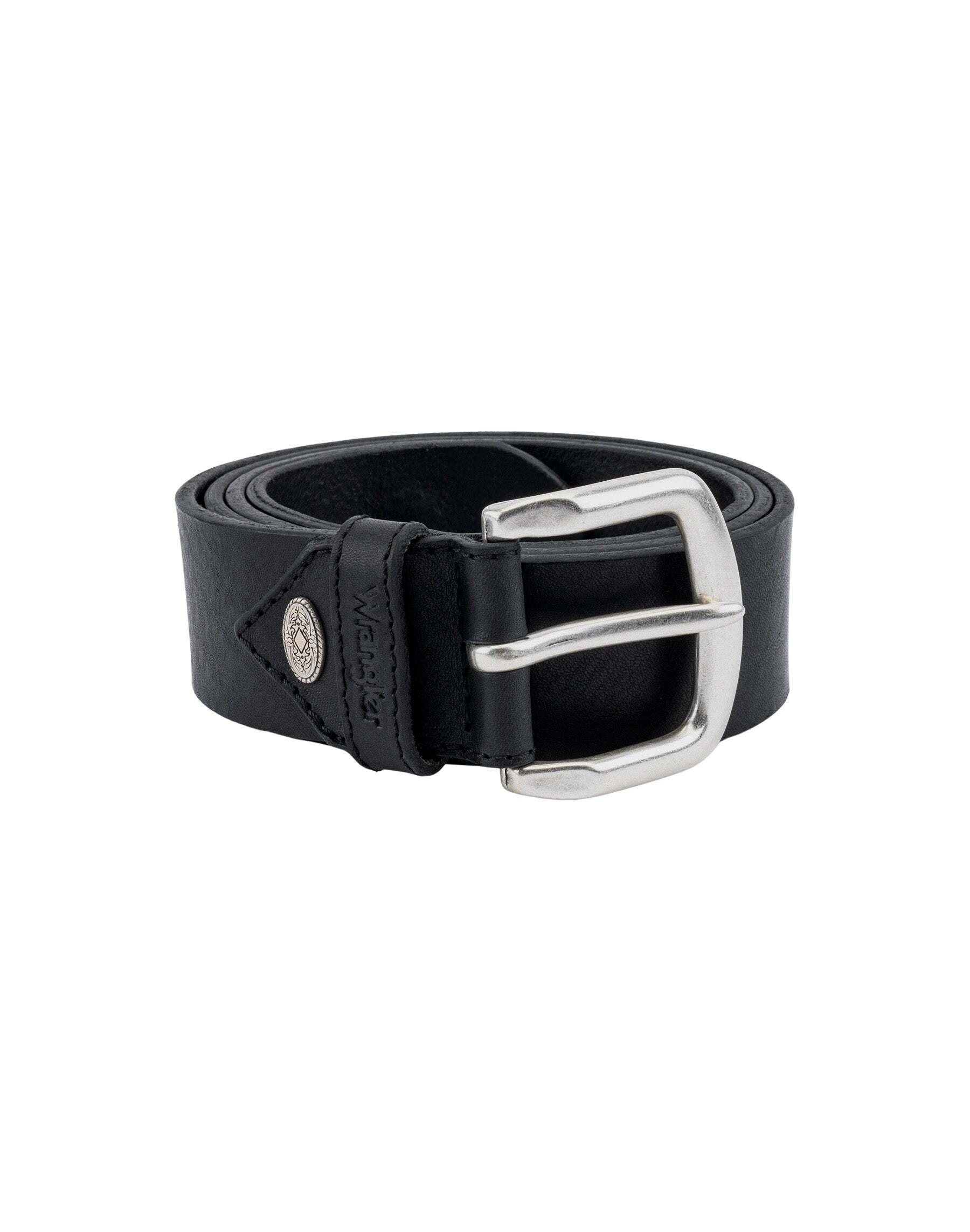 Gürtel West Belt Herren Schwarz 105 von Wrangler