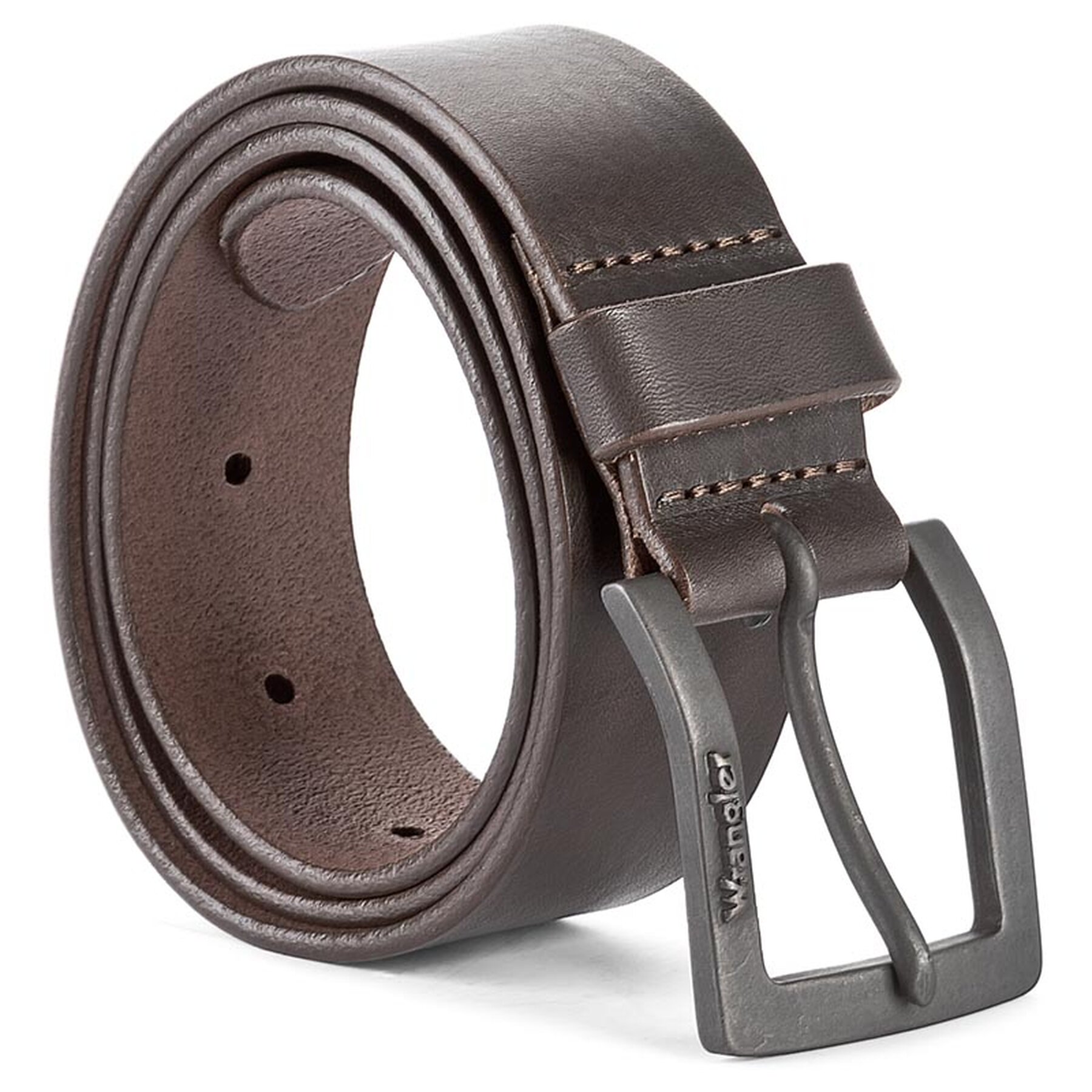 Herrengürtel Wrangler Kabel Buckle W00108185 85 Brown von Wrangler