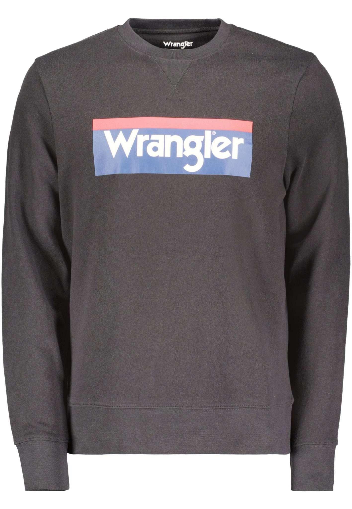 Sweatshirts 3clr Sign Off Sweatshirt Herren Schwarz L von Wrangler