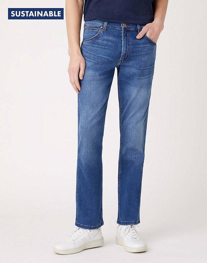 Jeans Straight Leg Greensboro Herren Jeans L34/W42 von Wrangler