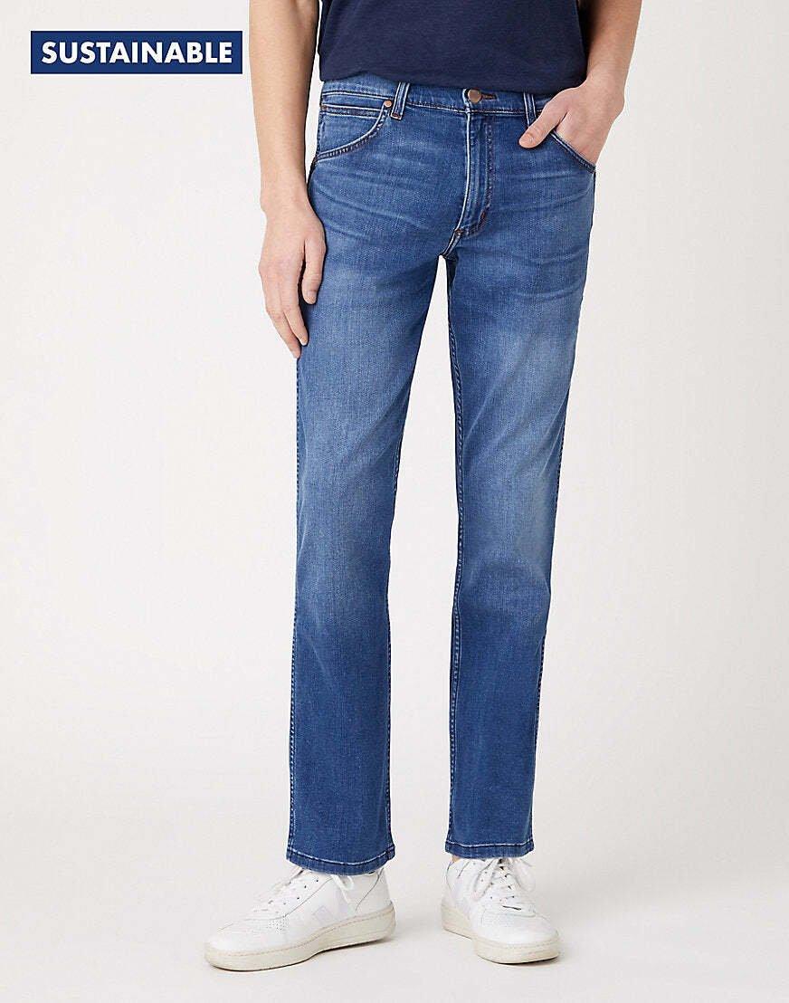 Jeans Straight Leg Greensboro Herren Jeans L34/W33 von Wrangler
