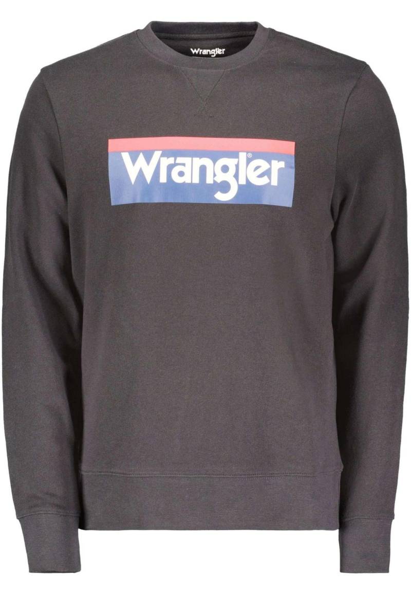 Sweatshirts 3clr Sign Off Sweatshirt Herren Schwarz XXL von Wrangler