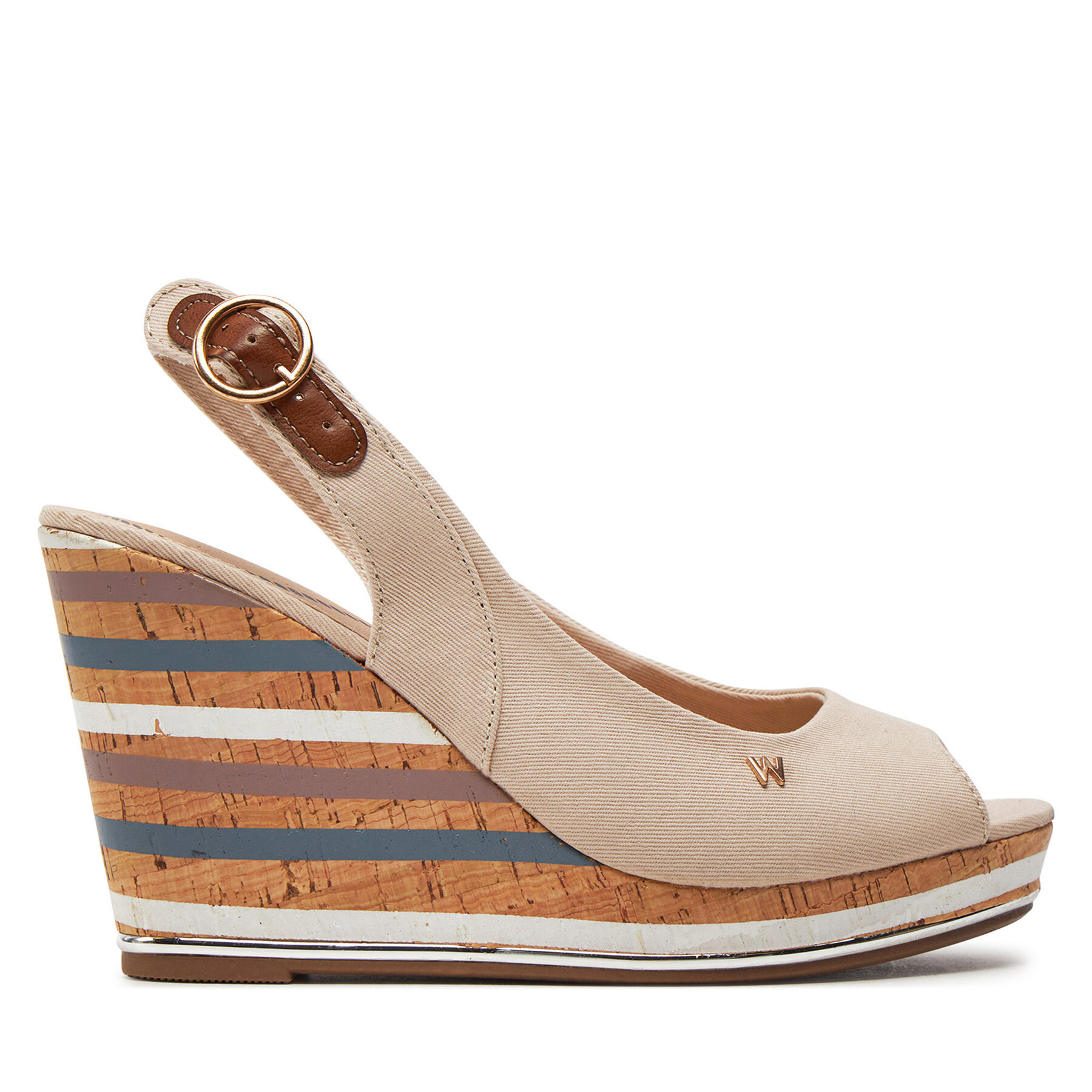 Sandalen Wrangler Raval Marina Women Wedge 20241057.32A Sand 32A von Wrangler