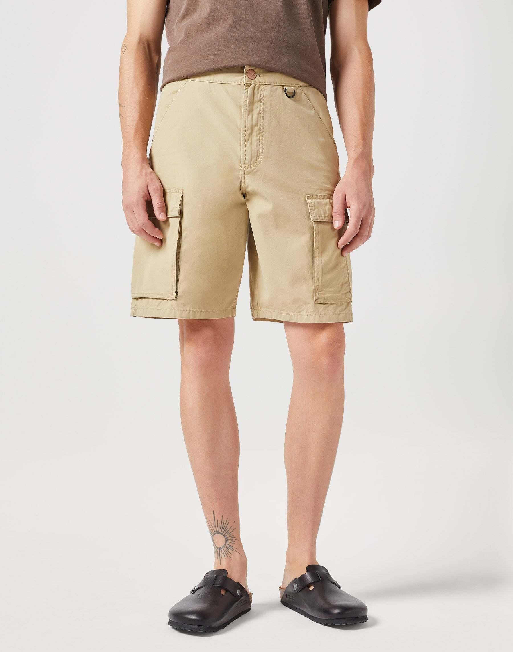 Shorts Casey Utility Short Herren Beige W29 von Wrangler