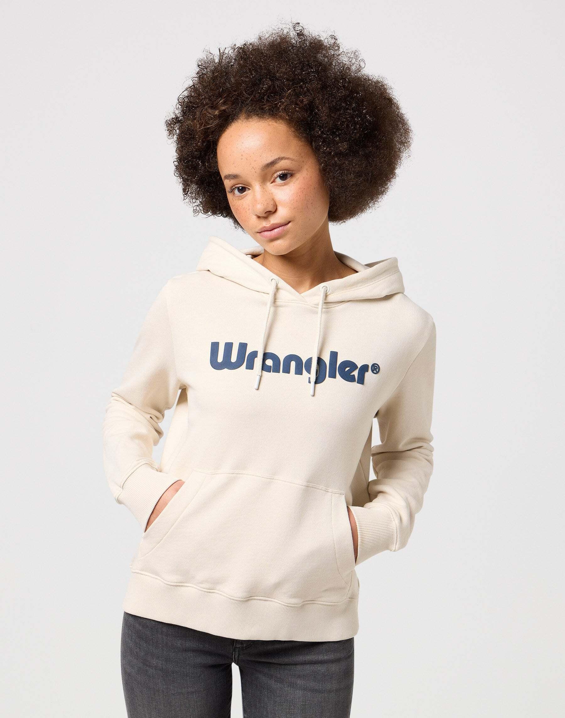 Sweatshirts Regular Hoodie Damen Marine XS von Wrangler