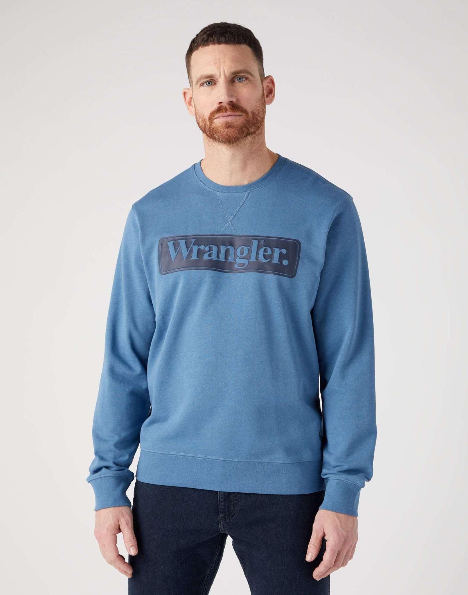 Sweatshirts Seasonal Crew Herren Blau XL von Wrangler