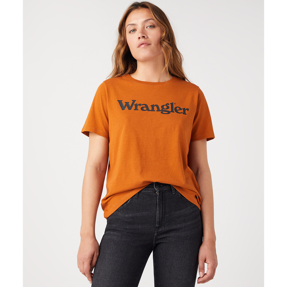 T-Shirt, Logo vorne von Wrangler