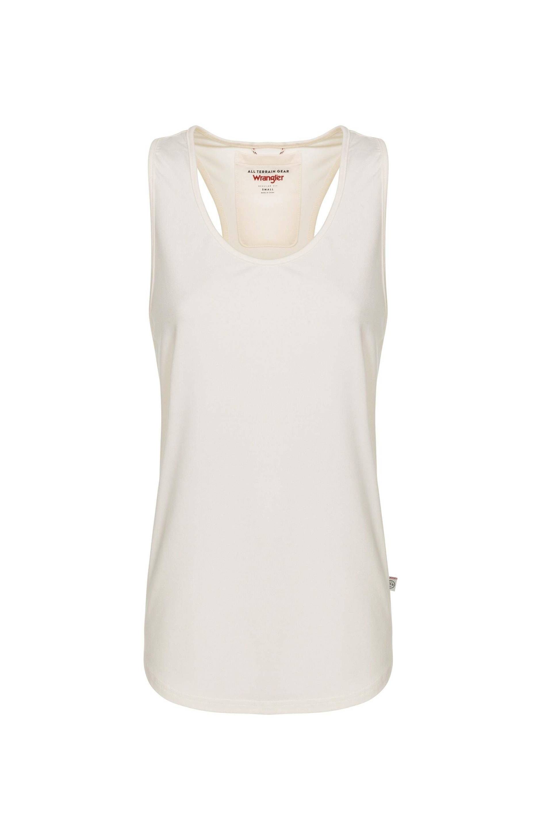 T-shirts Racerback Tank Damen Beige M von Wrangler