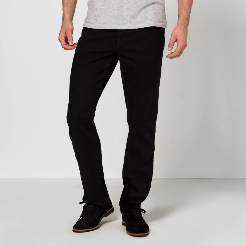 Jeans, Regular Fit Herren Black L32/W31 von Wrangler