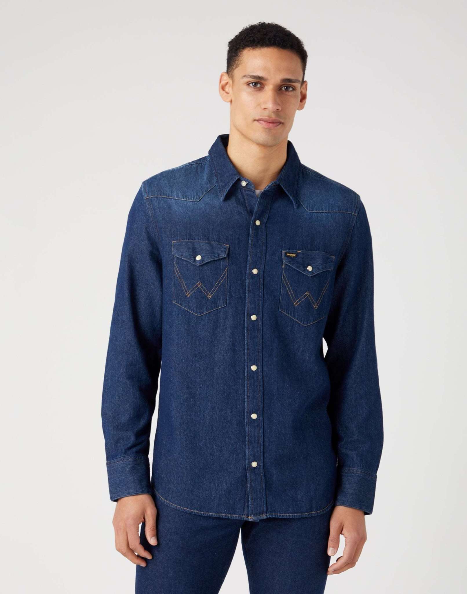 Wrangler Jeanshemd »Wrangler Jeanshemden 27MW ICON SHIRT« von Wrangler