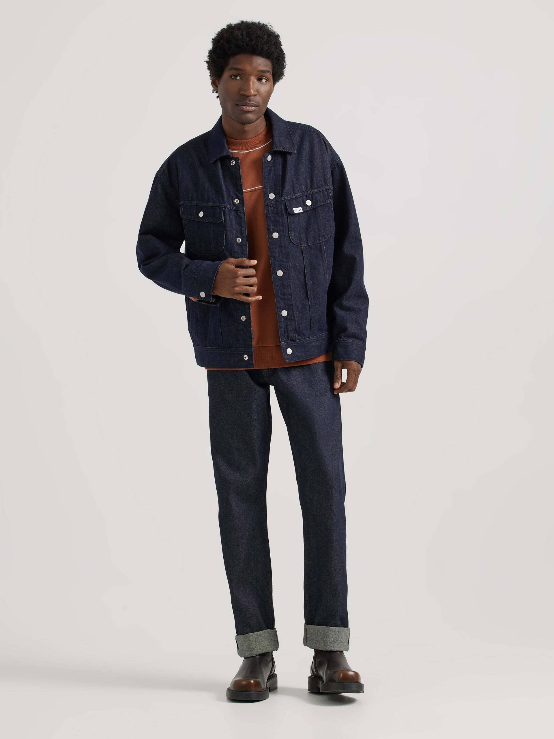 Wrangler Jeansjacke »LEE Jeansjacke JMB Rider Jacket Inside Art« von Wrangler