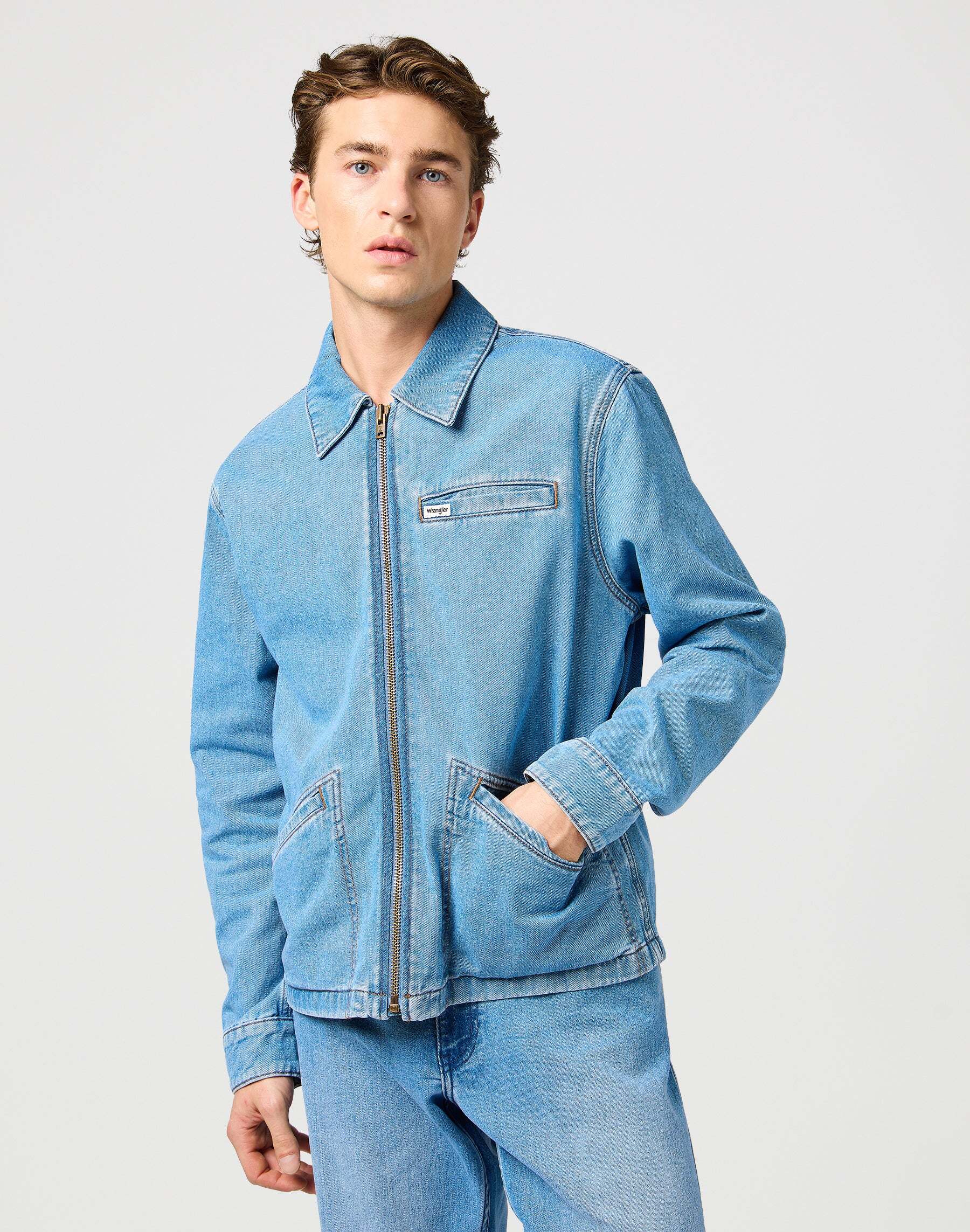 Wrangler Jeansjacke »Wrangler Jeansjacke Rodeo Utility Jacket« von Wrangler