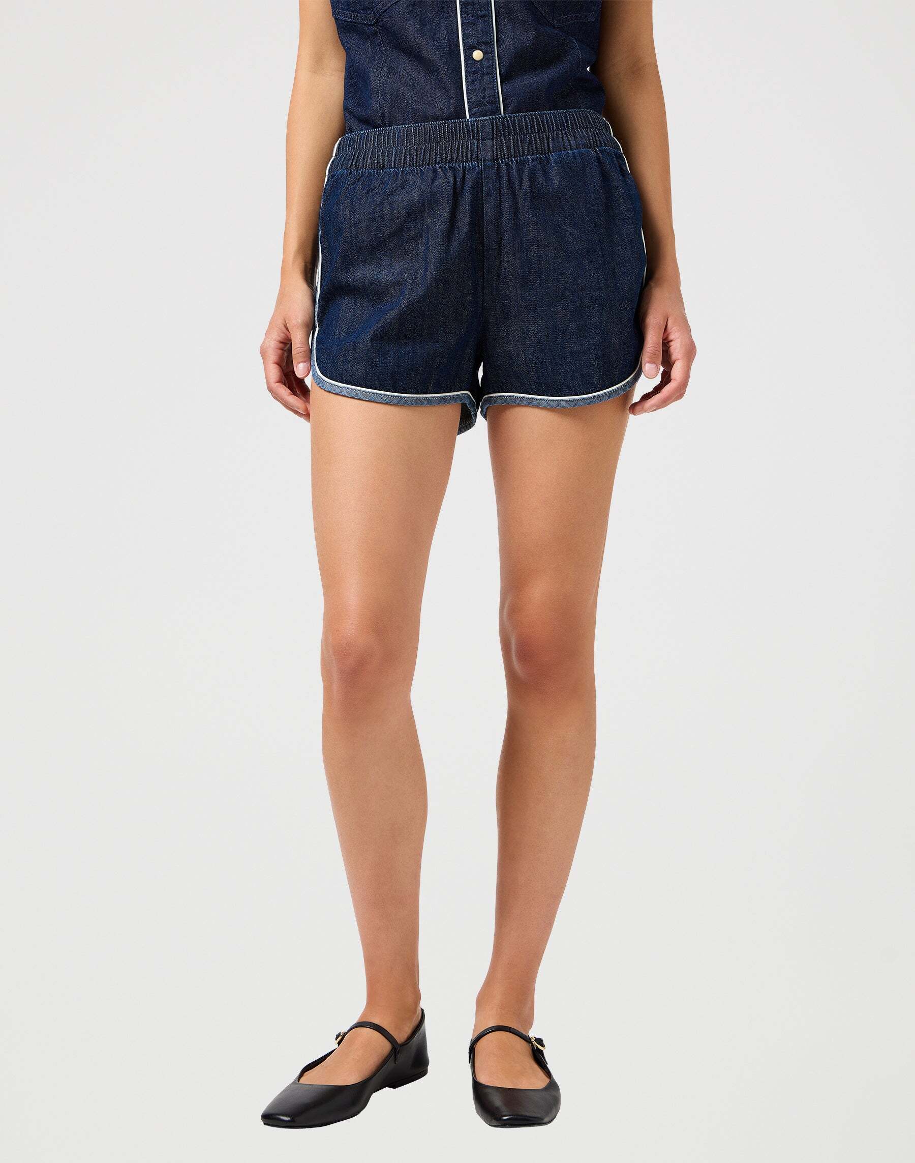 Wrangler Jeansshorts »Wrangler Jeansshorts Piped Short« Wrangler Jeansshorts »Wrangler Jeansshorts Piped Short« von Wrangler
