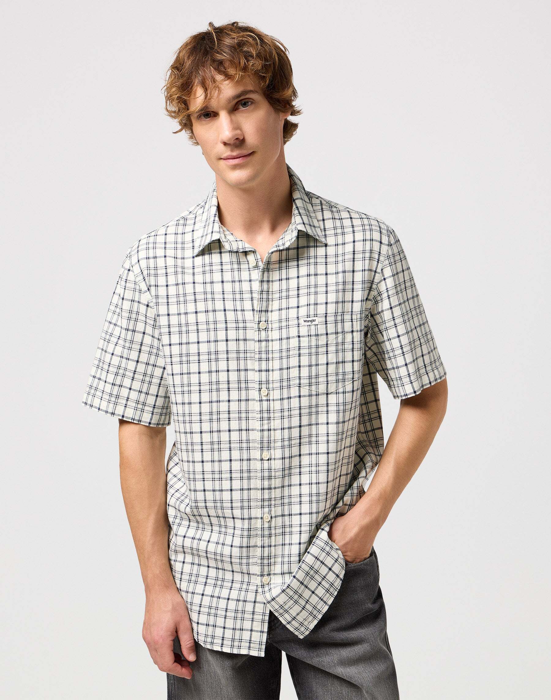 Wrangler Kurzarmhemd »Wrangler Hemd Kurzarm One Pocket Shirt« von Wrangler