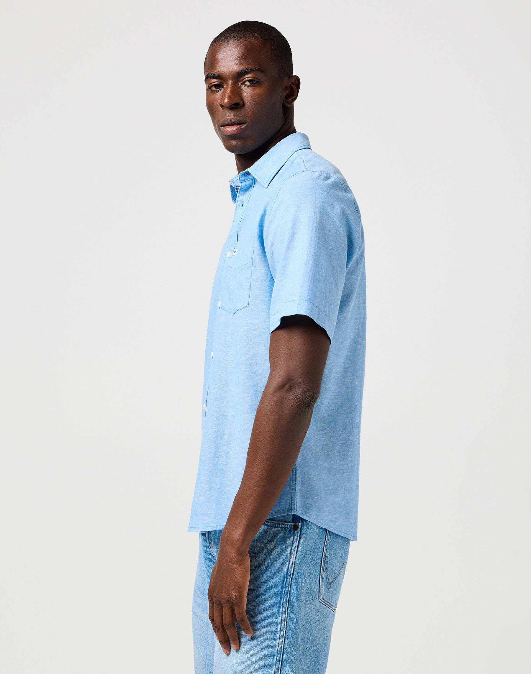 Wrangler Kurzarmhemd »Wrangler Kurzarmhemd Ss 1 Pkt Shirt« von Wrangler
