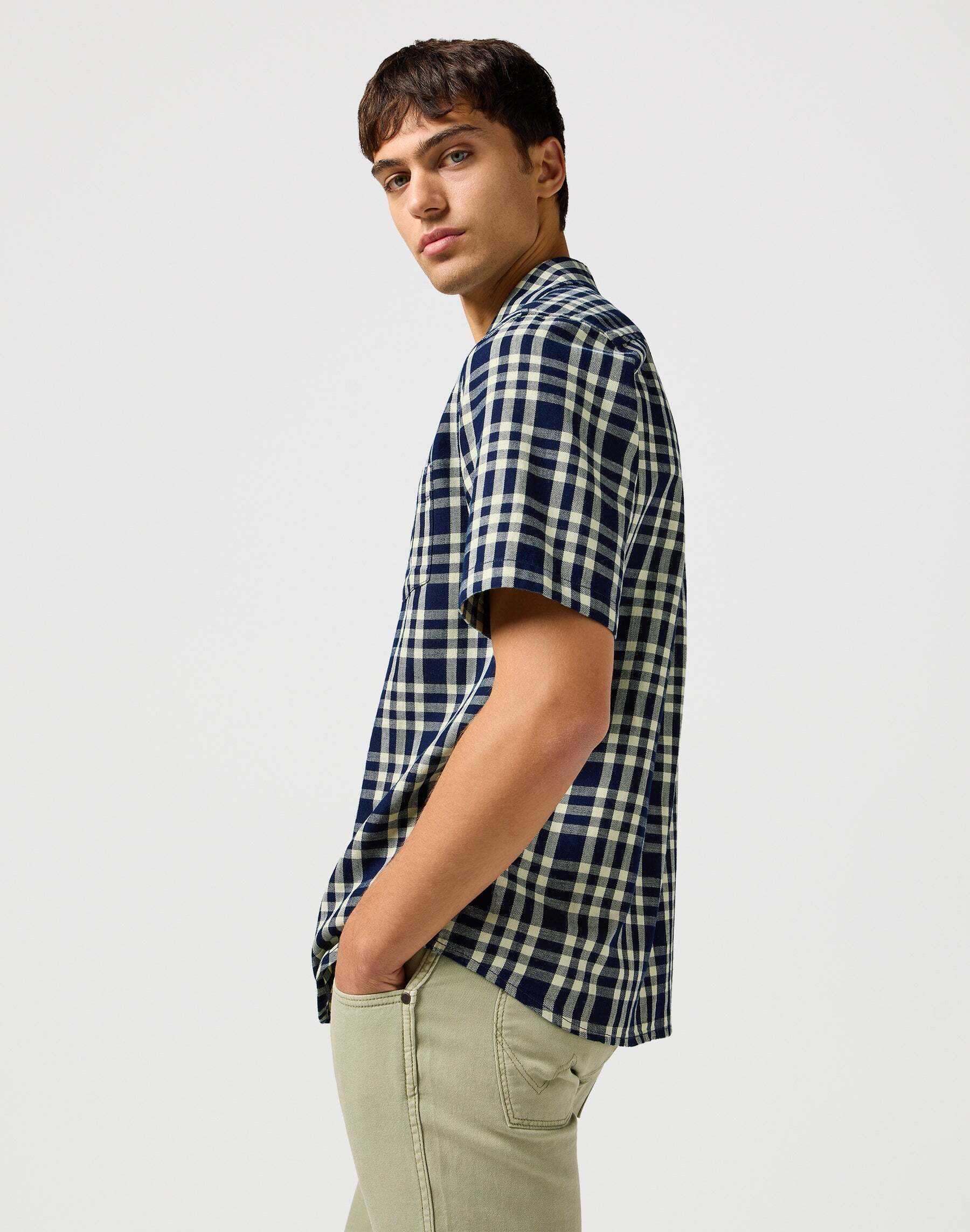 Wrangler Kurzarmhemd »Wrangler Kurzarmhemd Ss 1 Pkt Shirt« von Wrangler