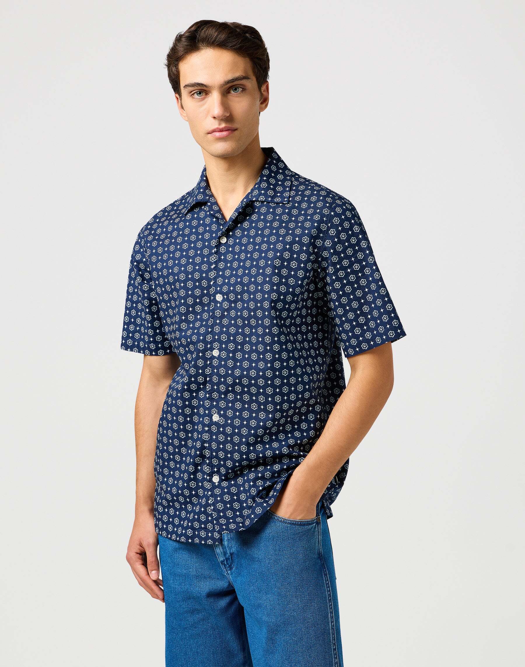 Wrangler Kurzarmhemd »Wrangler Kurzarmhemd Ss Resort Shirt« von Wrangler