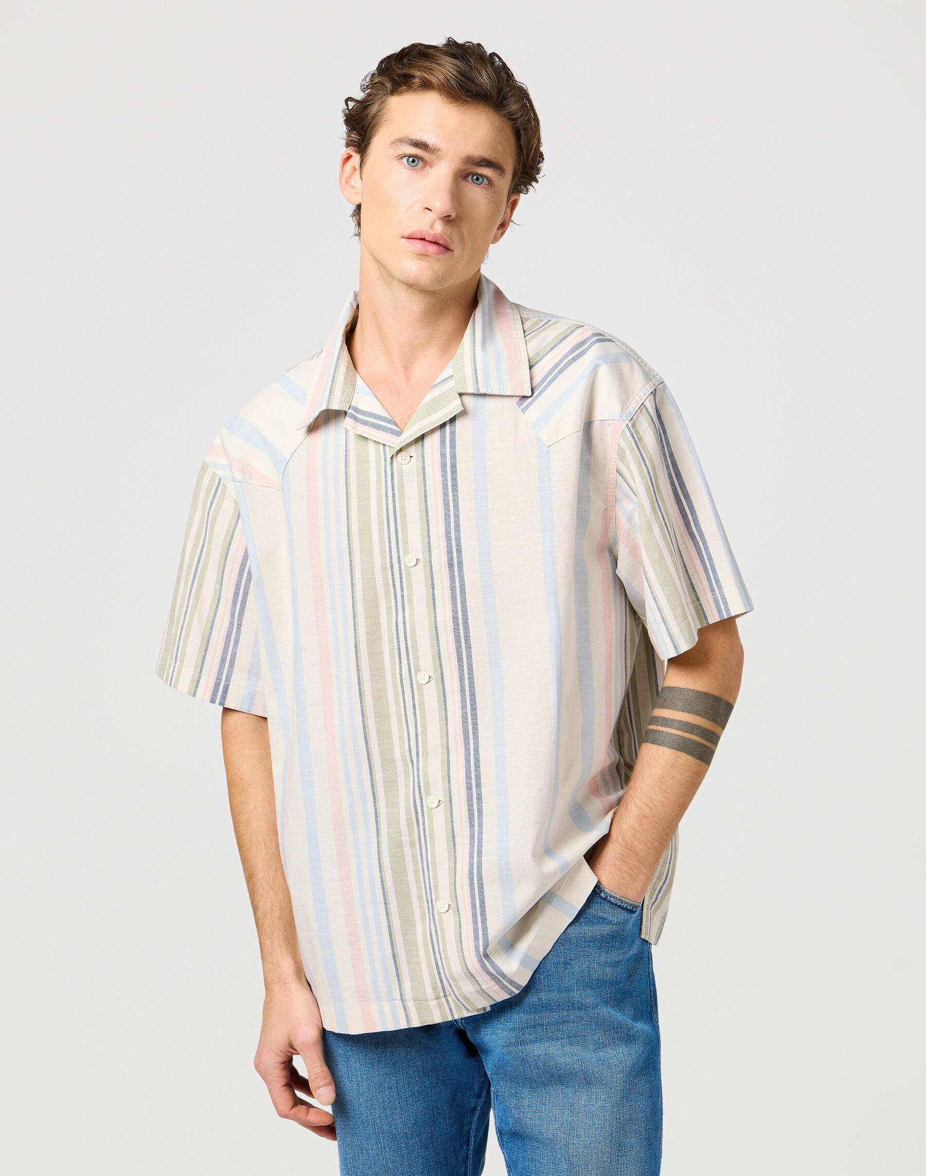 Wrangler Kurzarmhemd »Wrangler Kurzarmhemd Ss W Resort Shirt« von Wrangler
