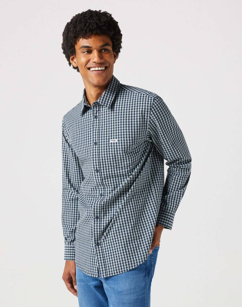 Wrangler Langarmhemd »Wrangler Hemd Langarm One Pocket Shirt« von Wrangler