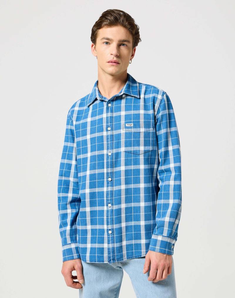 Wrangler Langarmhemd »Wrangler Langarmhemd One Pocket Shirt« von Wrangler