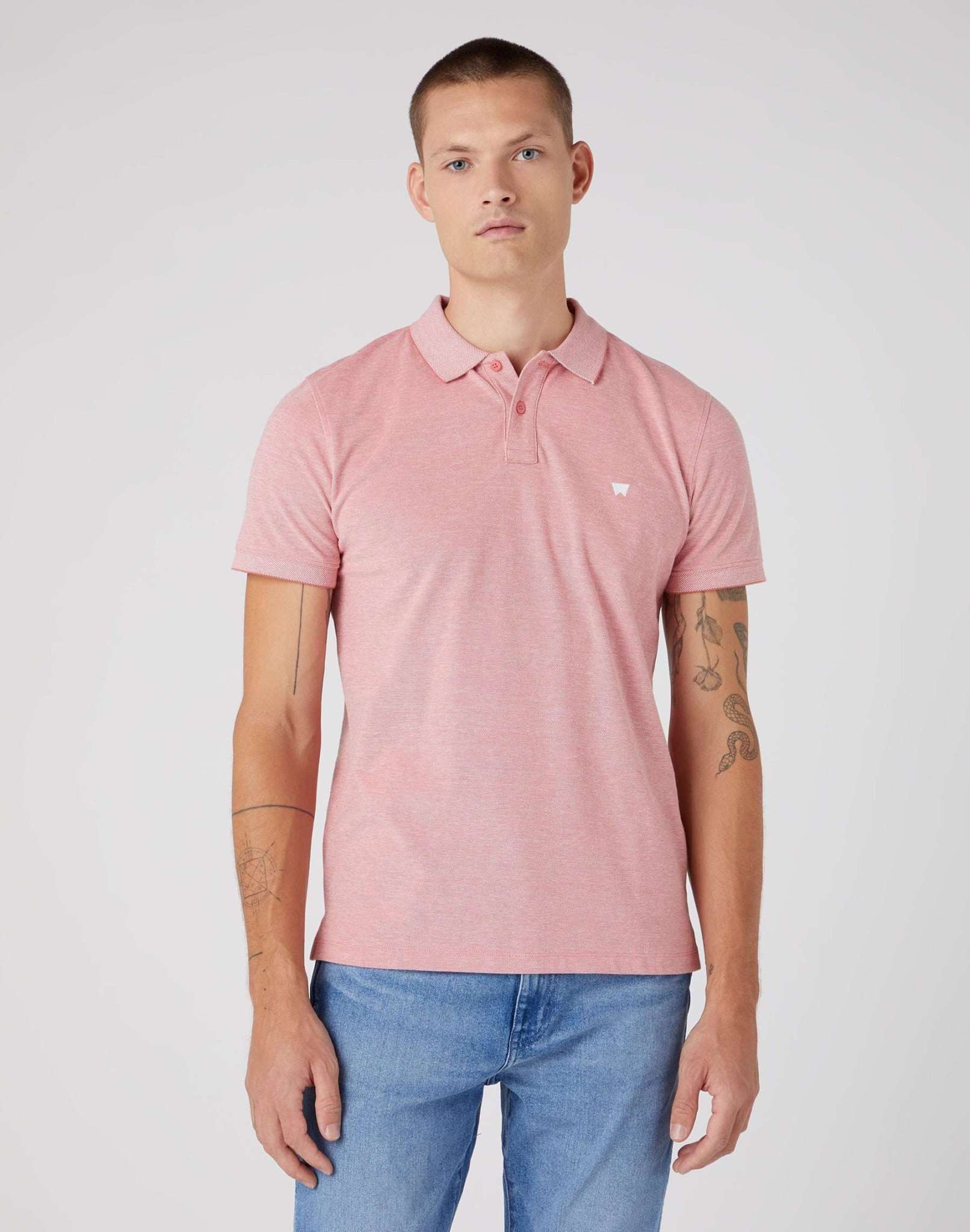 Wrangler Poloshirt »Polos Refined Polo Shirt« von Wrangler