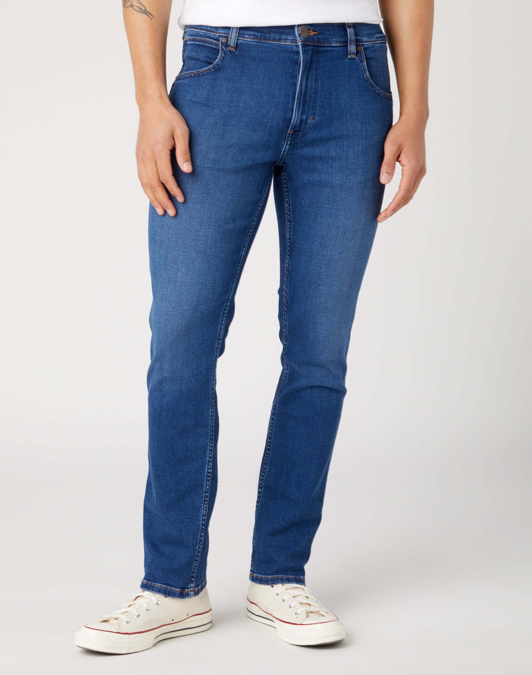 Wrangler Regular-fit-Jeans »Jeans Greensboro Medium Stretch« von Wrangler