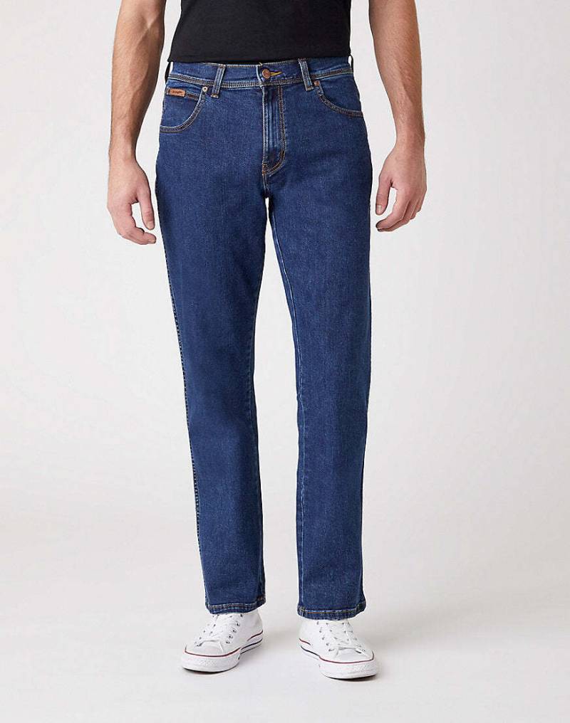 Wrangler Regular-fit-Jeans »Wrangler Jeans Straight Leg Texas« von Wrangler