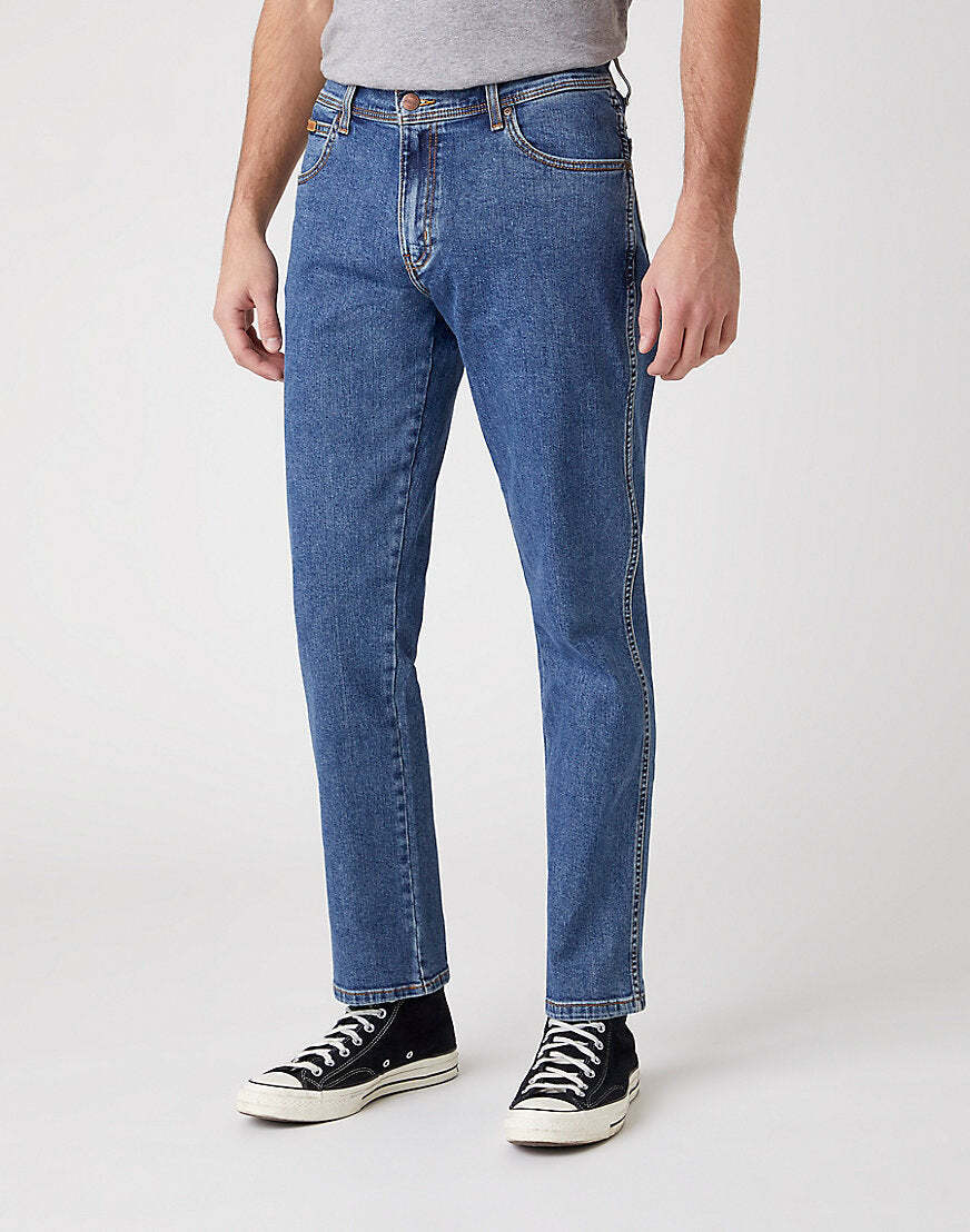 Wrangler Regular-fit-Jeans »Wrangler Jeans Straight Leg Texas« von Wrangler
