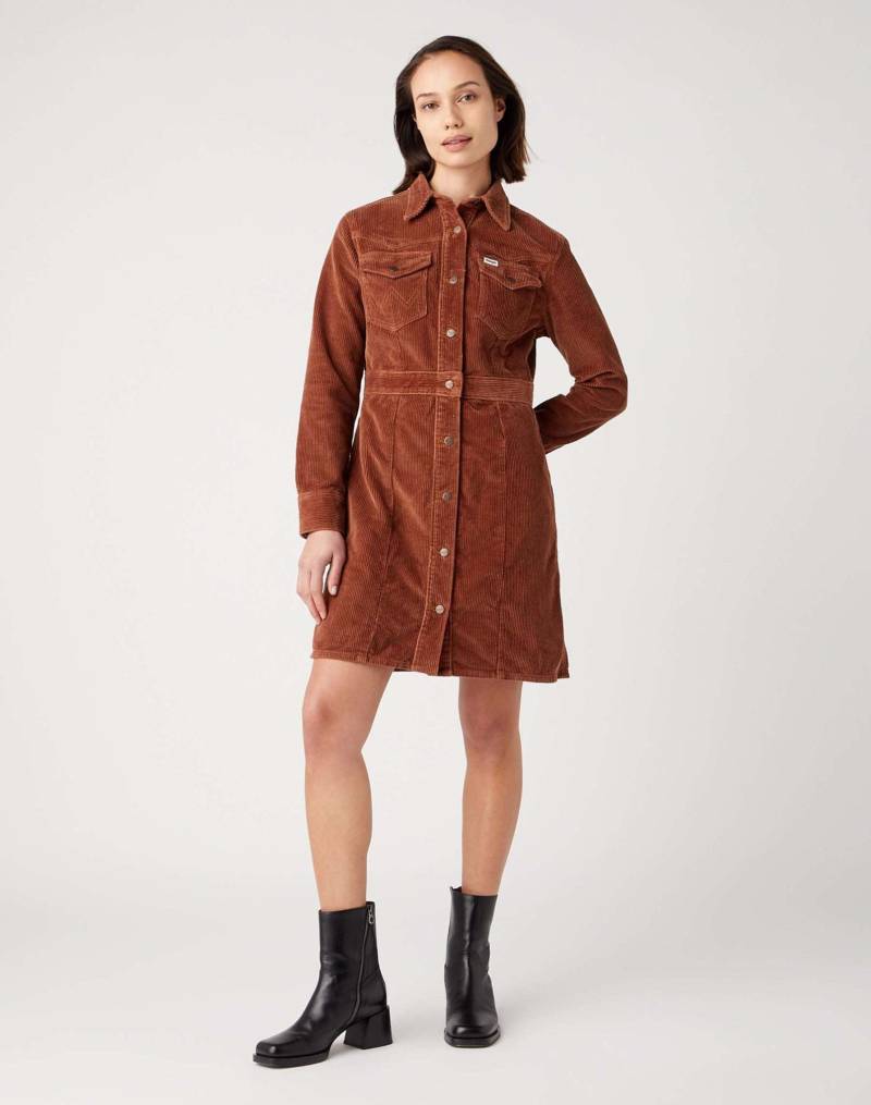 Wrangler Sommerkleid »Kleider Slim Western Dress« von Wrangler