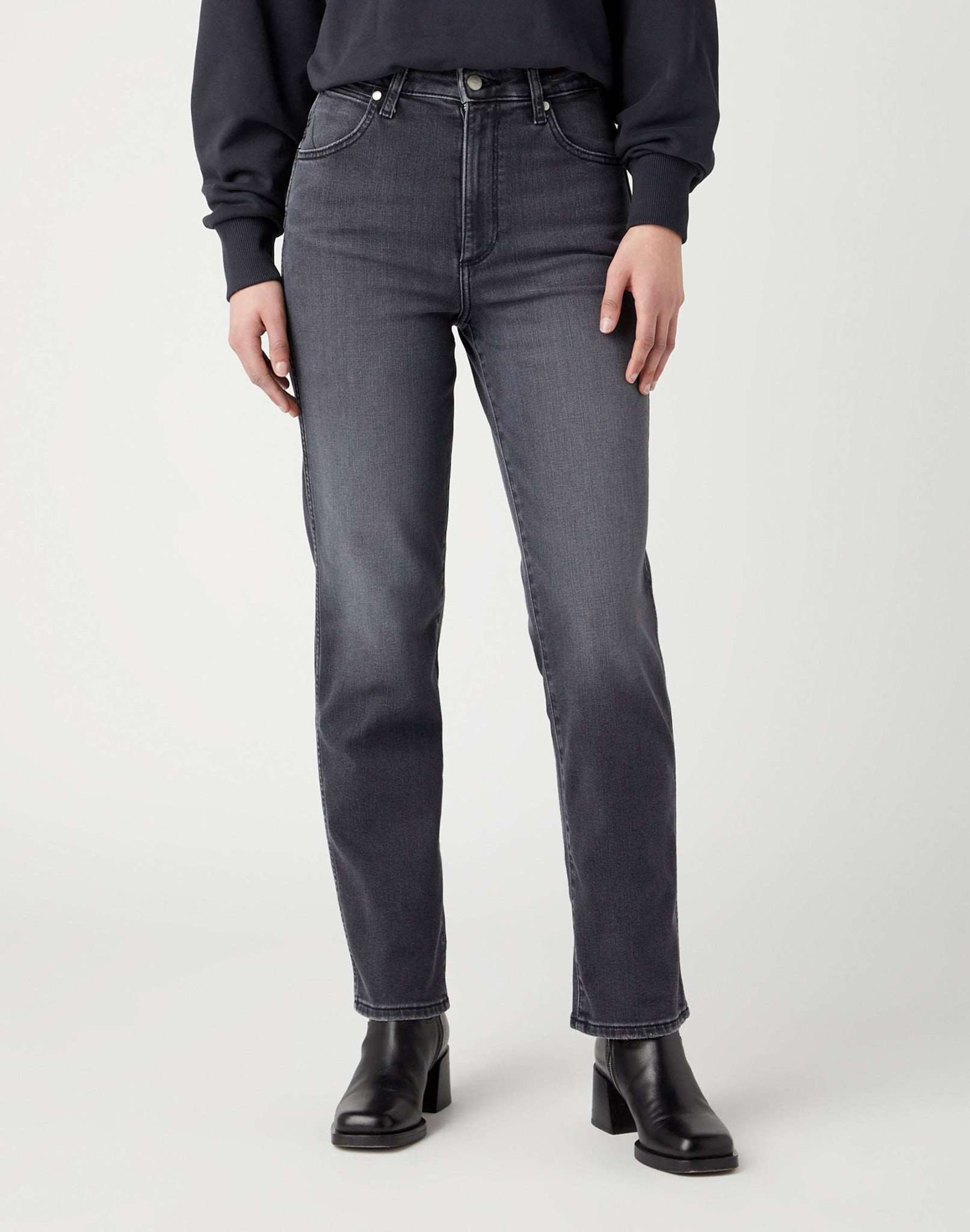 Wrangler Straight-Jeans »Jeans Straight Leg Mom Straight« von Wrangler