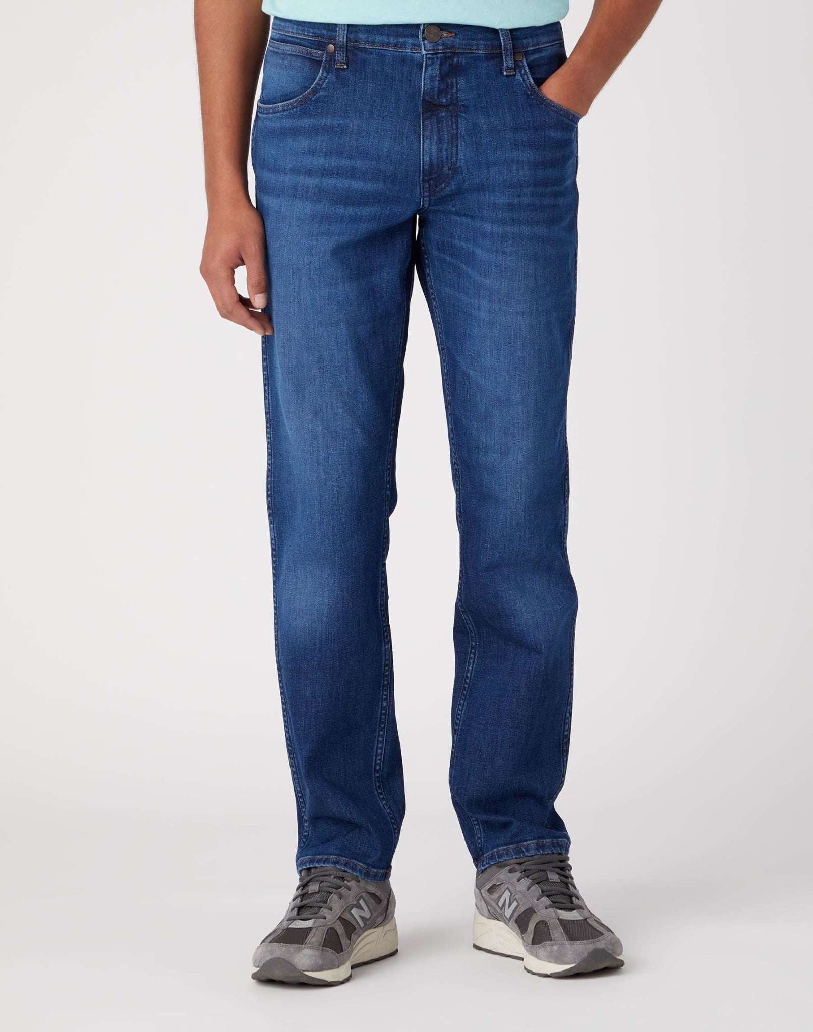 Wrangler Straight-Jeans »Wrangler Jeans Greensboro Medium Stretch« Wrangler Straight-Jeans »Wrangler Jeans Greensboro Medium Stretch« von Wrangler