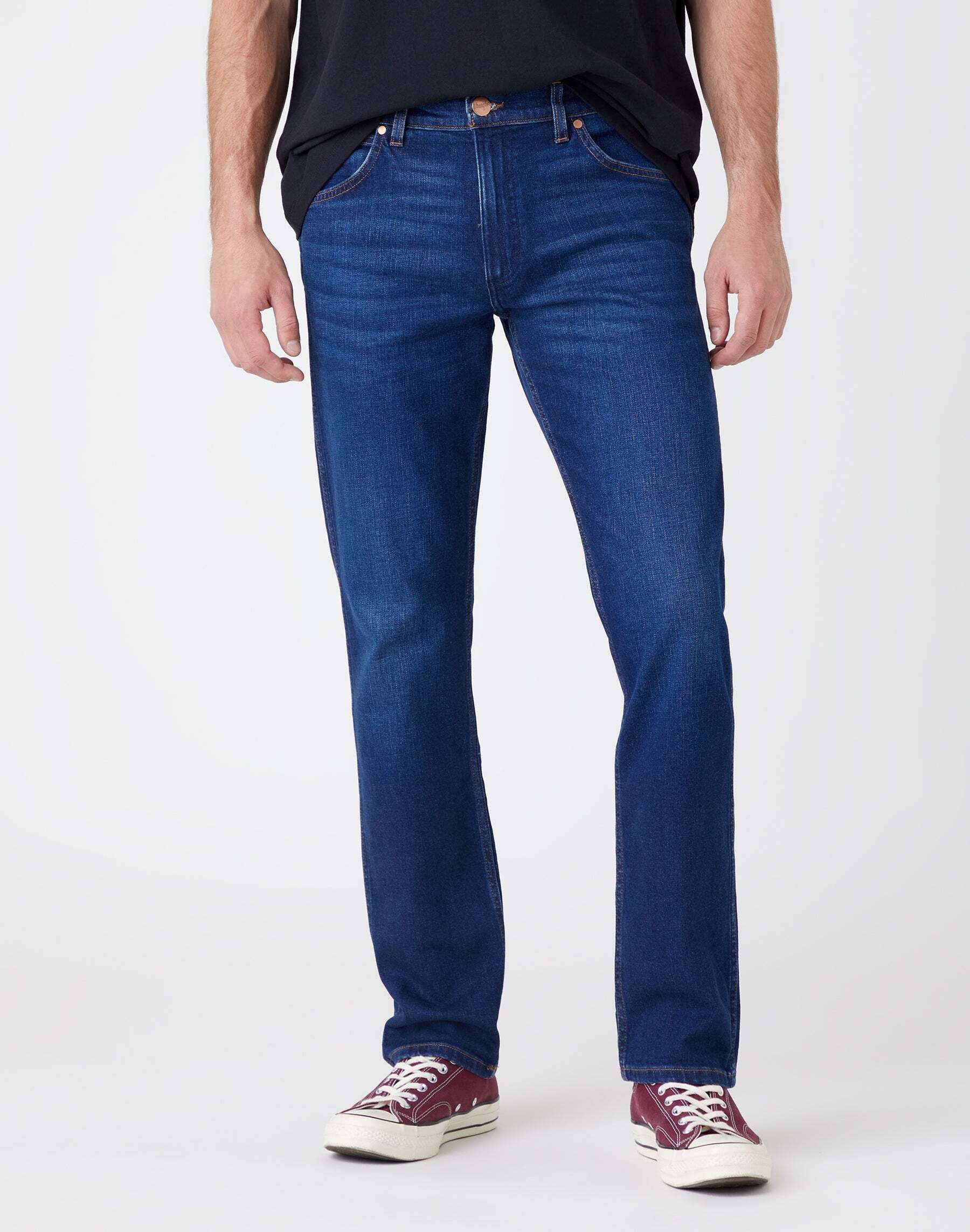 Wrangler Straight-Jeans »Wrangler Jeans Straight Leg Greensboro« von Wrangler
