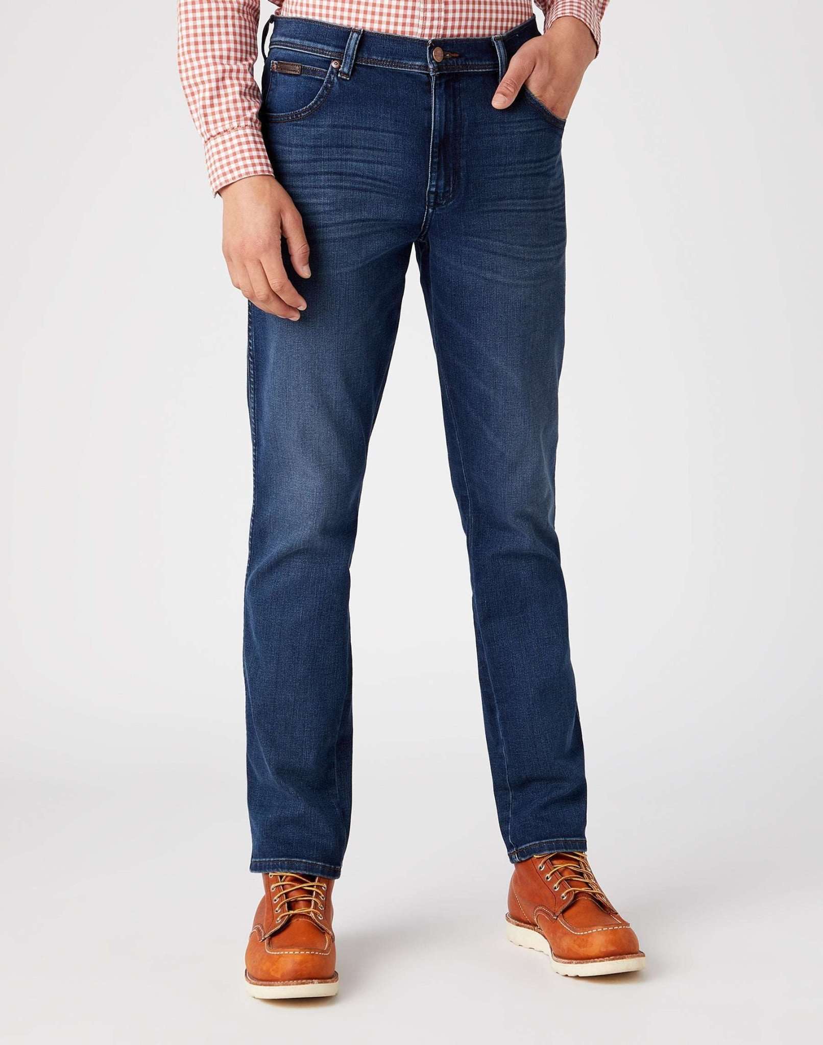 Wrangler Straight-Jeans »Wrangler Jeans Straight Leg Texas Slim« von Wrangler