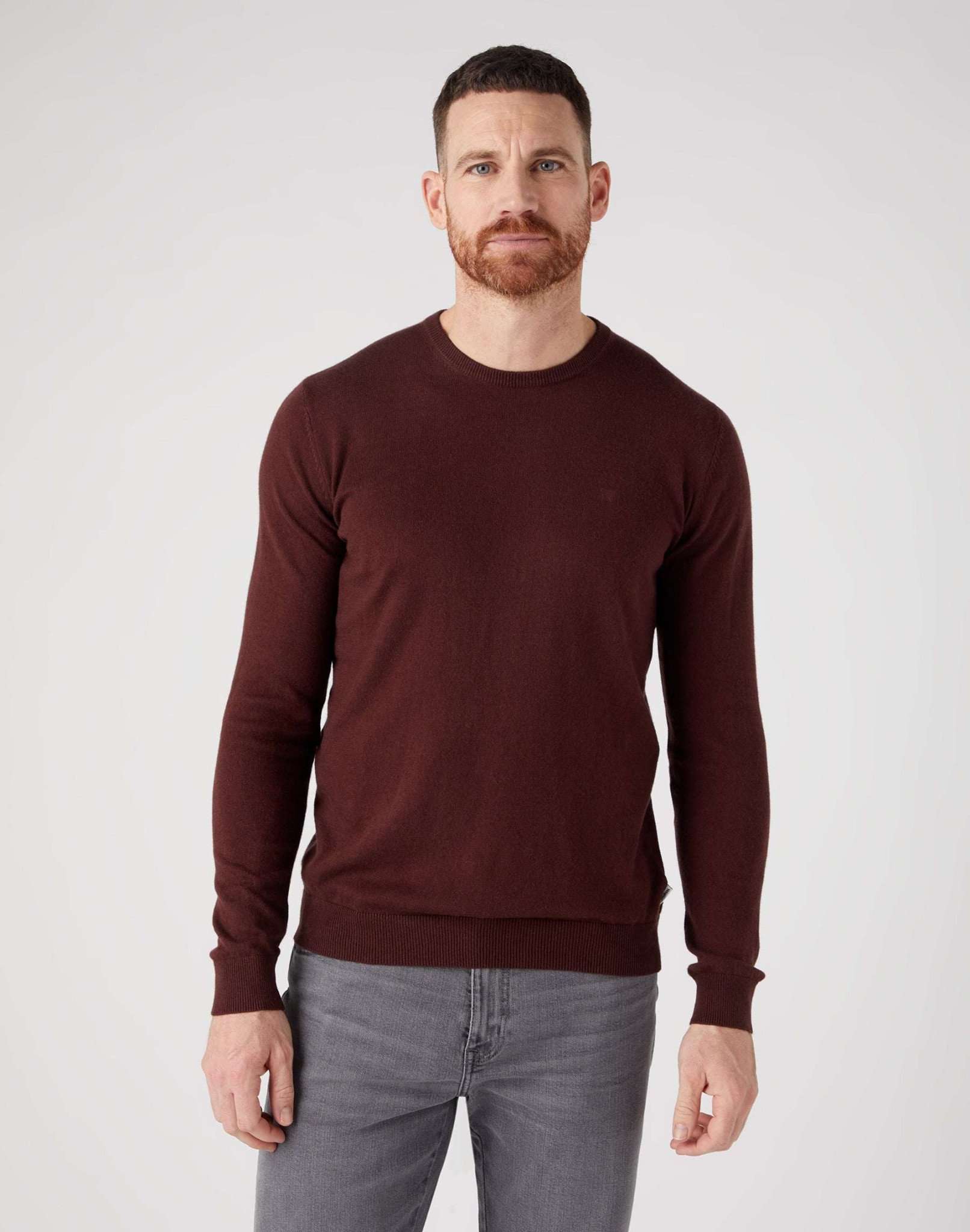 Wrangler Strickpullover »Pullover CREWNECK KNIT« von Wrangler