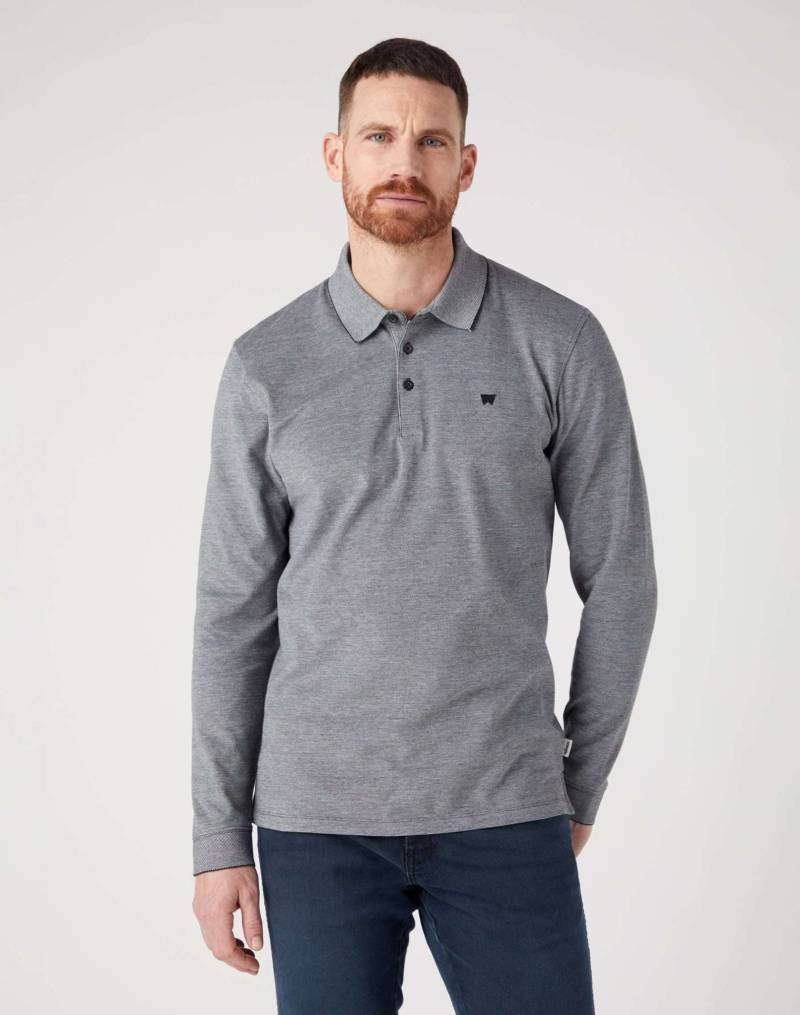 Wrangler Strickpullover »Pullover LS REFINED POLO« von Wrangler